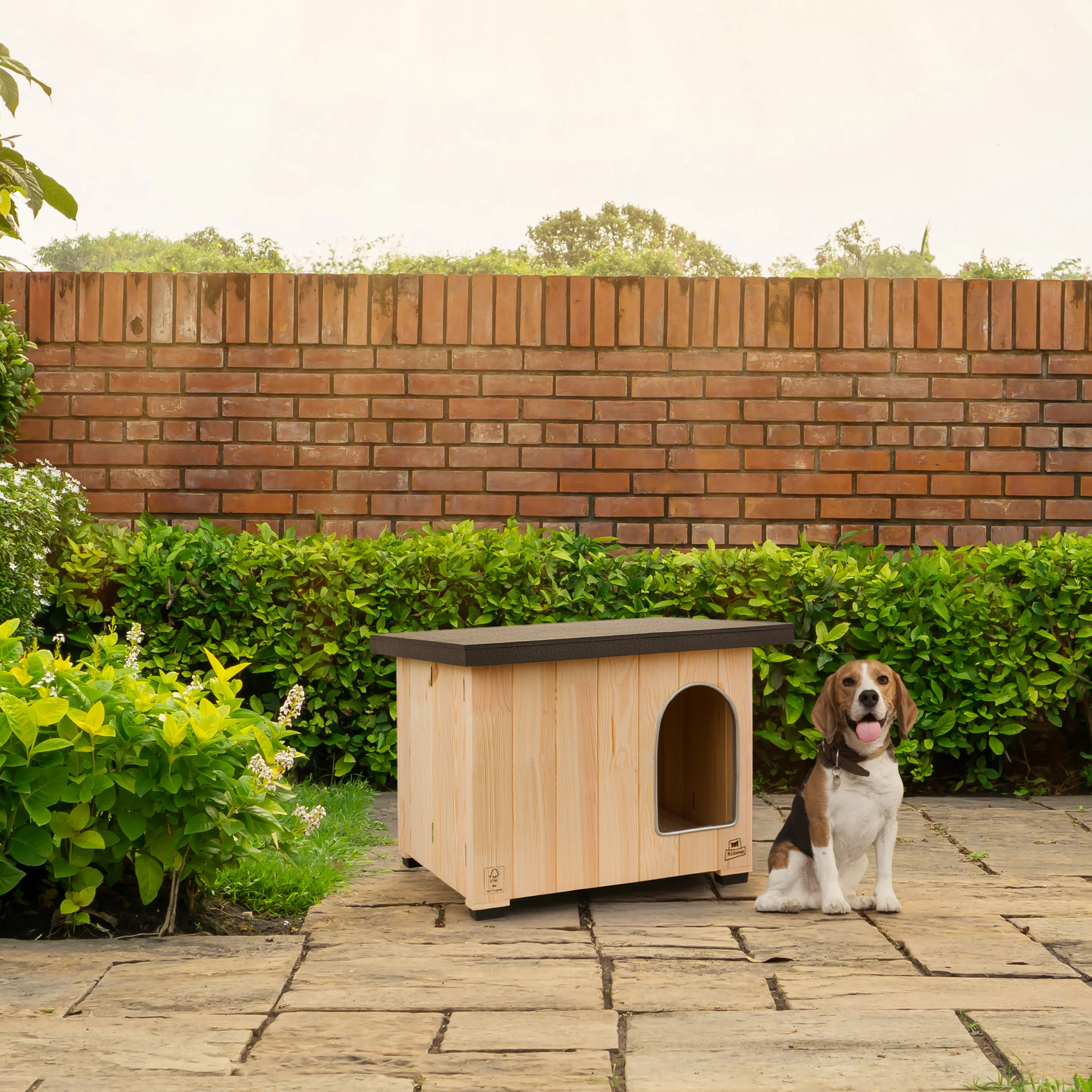 CLICKO cuccia in legno per cani - Image 4
