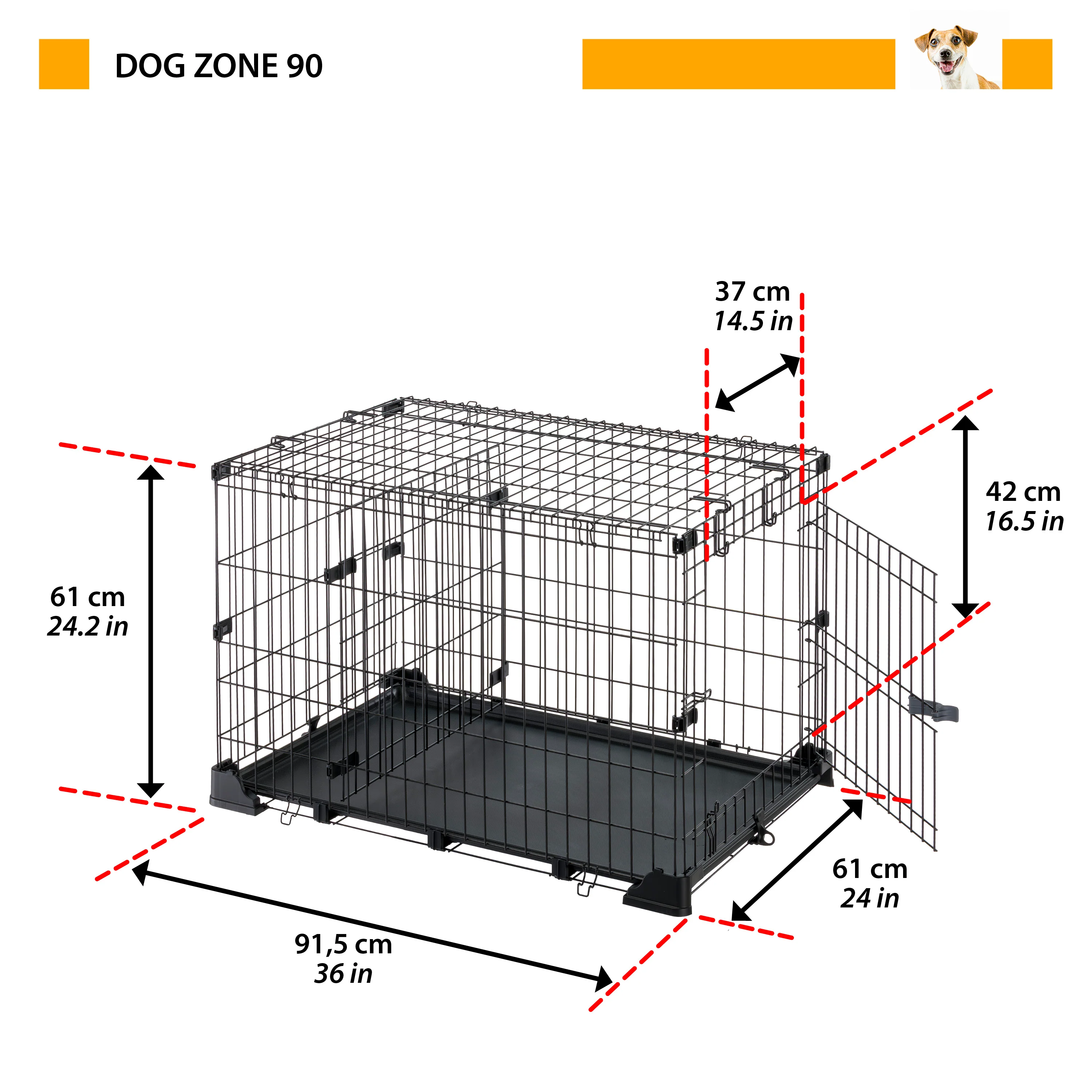 DOG ZONE gabbia per cani - Image 15