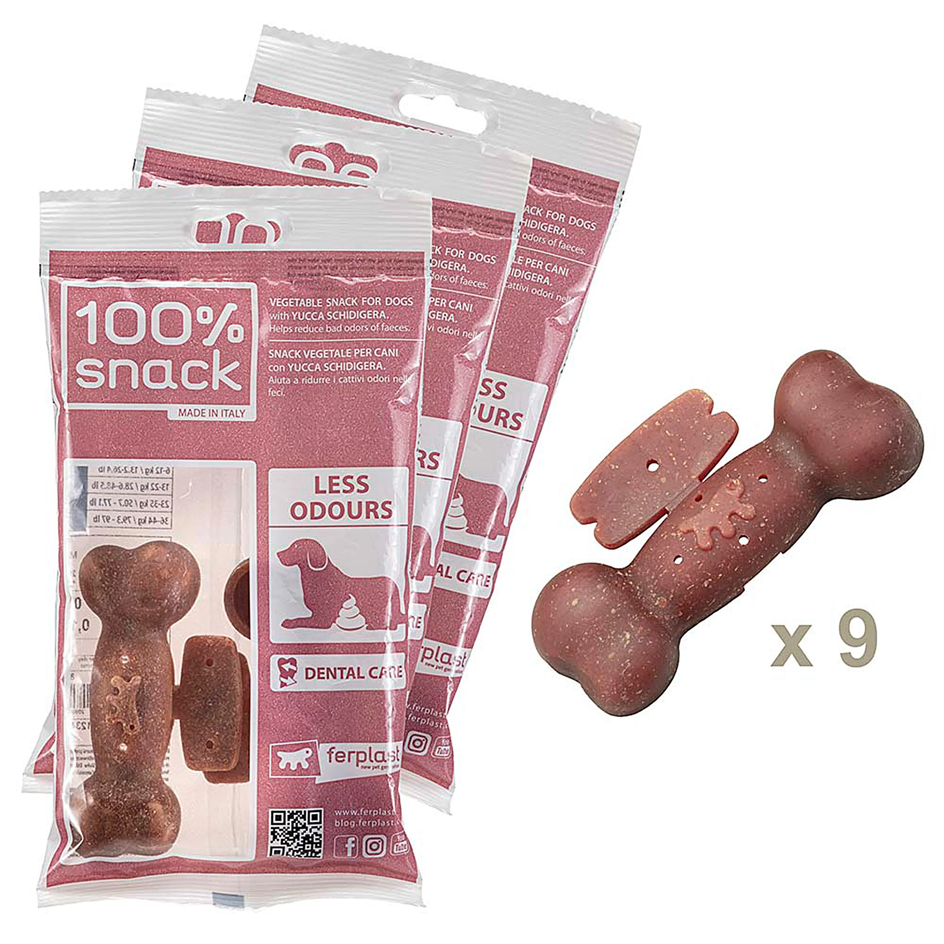 100% SNACK RIEMPIBILE - BONE YUCCA