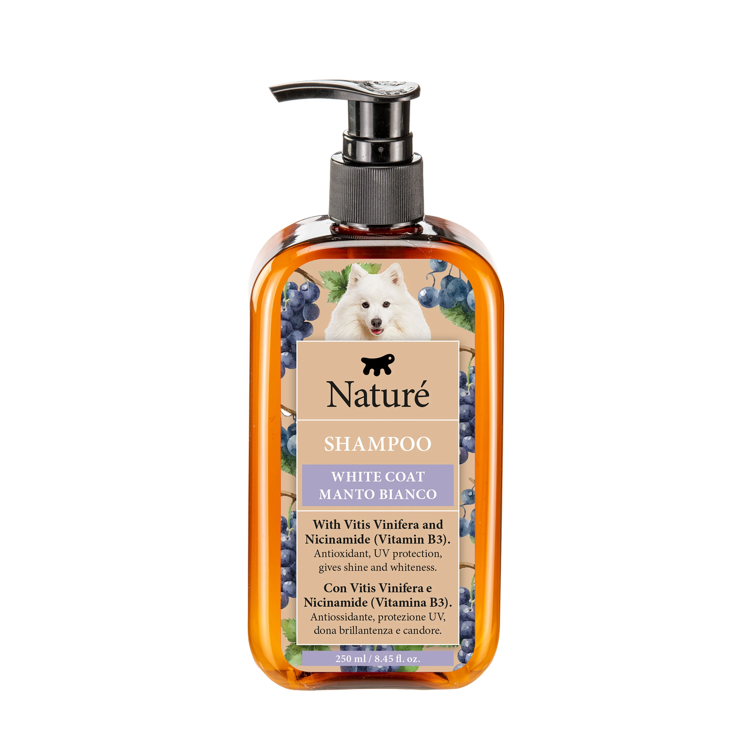 SHAMPOO NATURÉ PER CANI A MANTO BIANCO